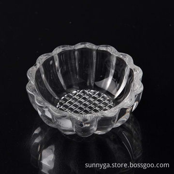 Lace Candle Holder with Grid at Bottom, Comes in Small Size